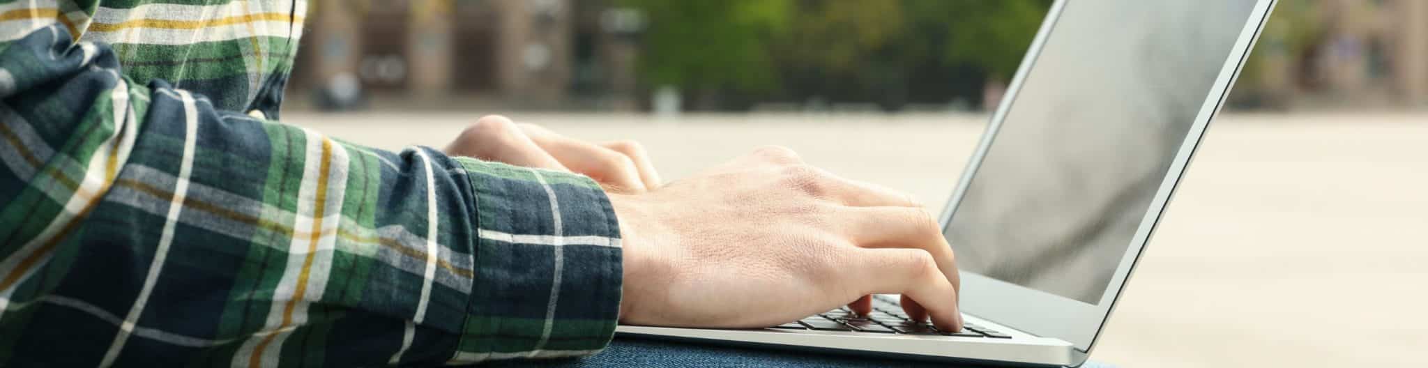 A healthcare professional doing research on how Golden Tide Consulting used Google Business Profile to increase traffic.